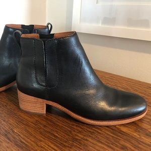 Brand new kork-ease black booties size 9